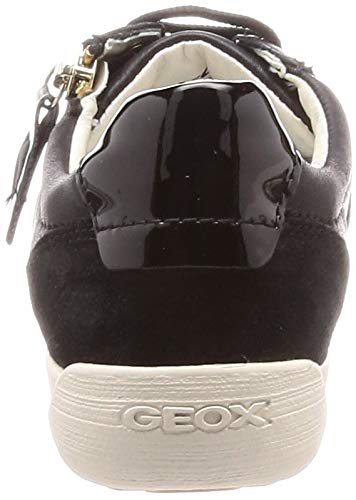 Geox D Myria B, Zapatillas Mujer, Black C9999, 39