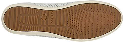 Geox D Myria B, Zapatillas Mujer, Blanco (Off White), 39 EU