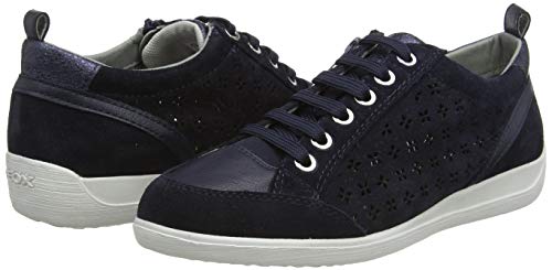 Geox D Myria D, Zapatillas Mujer, Azul (Navy C4002), 37 EU