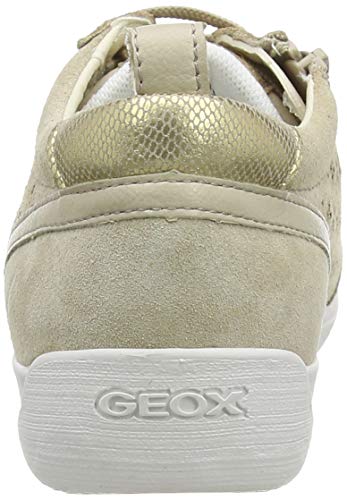 Geox D Myria D, Zapatillas Mujer, Beige (Lt Taupe C6738), 37 EU