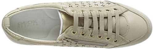 Geox D Myria D, Zapatillas Mujer, Beige (Lt Taupe C6738), 37 EU