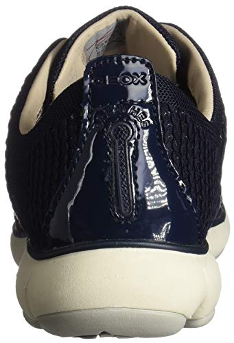 Geox D Nebula C, Zapatillas Deportivas Mujer, Azul (Navy C4002), 37 EU