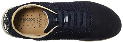 Geox D Nebula C, Zapatillas Deportivas Mujer, Azul (Navy C4002), 37 EU