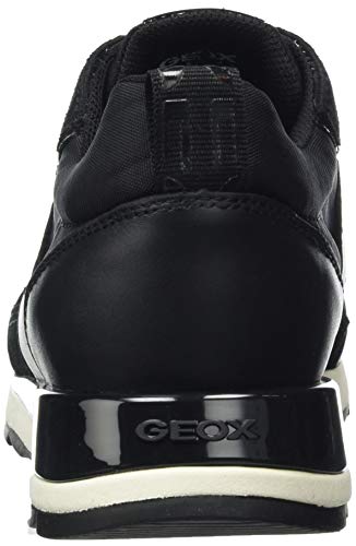 GEOX D NEW ANEKO B ABX AB BLACK Women's Trainers Low-Top Trainers size 41(EU)