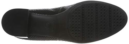 Geox D New ANNYA Mid A, Zapatos de Tacón Mujer, Negro (Black C9999), 39 EU