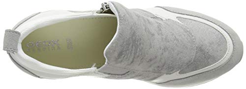 Geox D NYDAME E, Zapatillas, Gris (Lt Grey C1010), 35 EU