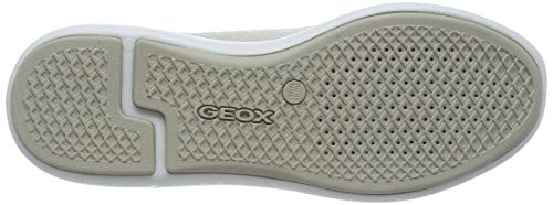 Geox D Ophira C, Zapatillas para Mujer, Plateado (Lt Grey/Silver C1355), 38 EU