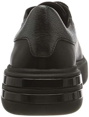 GEOX D OTTAYA A BLACK/DK GREY Women's Trainers Low-Top Trainers size 40(EU)