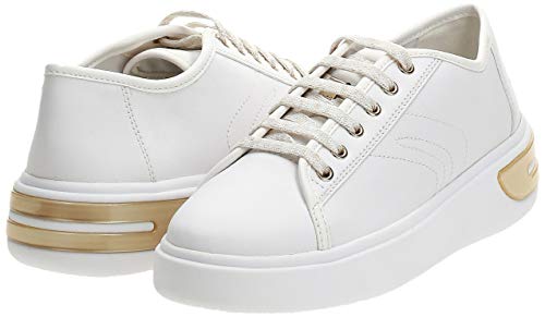 Geox D OTTAYA A, Zapatillas Mujer, Blanco (White C1000), 38 EU