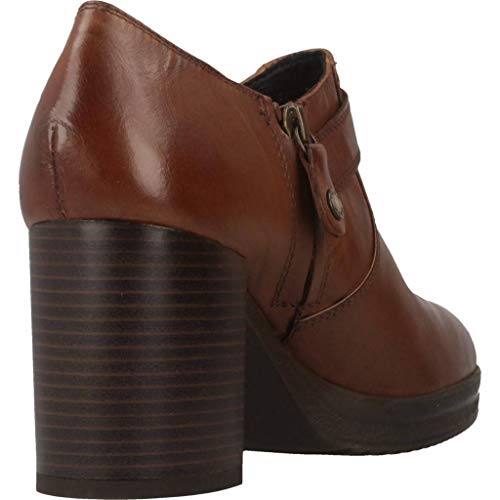 Geox D REMIGIA C, Zapatos de Tacón Mujer, Marrón (Brown C0013), 40 EU