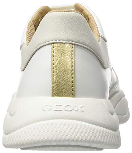 GEOX D SMERALDO A WHITE Women's Trainers Low-Top Trainers size 37(EU)