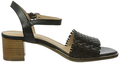 Geox D Sozy Mid A, Sandalias con tacón. Mujer, Dorado, 39 EU