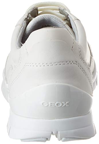 Geox D Sukie A, Zapatillas Mujer, Blanco, 35 EU