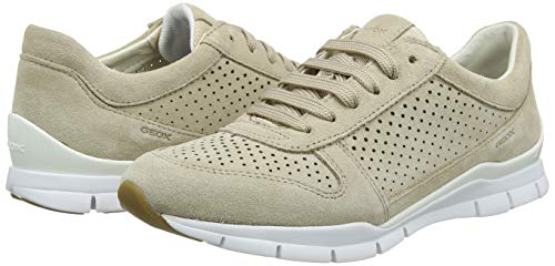 Geox D Sukie B, Zapatillas Mujer, Beige (Lt Taupe C6738), 42 EU