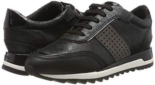 Geox D TABELYA A, Zapatillas Mujer, Negro (Black C9999), 37 EU