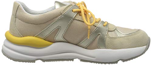 Geox D TOPAZIO A, Zapatillas Mujer, Beige (Lt Taupe/Sand Ch65z), 39 EU