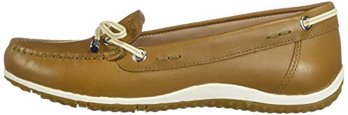 Geox D Vega Moc B, Mocasines, Amarillo (Curry/Skin C2da5), 35 EU