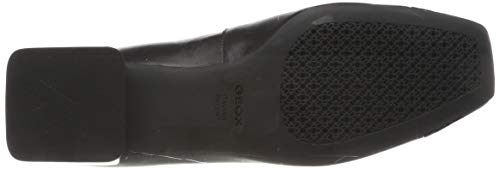 Geox D Vivyanne Ballerina, Bailarinas con Punta Cerrada Mujer, Negro Black C9999, 40 EU