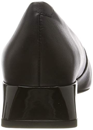 Geox D Vivyanne Ballerina, Bailarinas con Punta Cerrada Mujer, Negro Black C9999, 40 EU