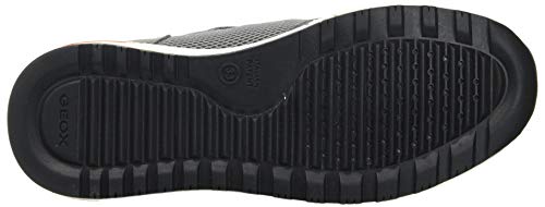 Geox J ALBEN Boy A, Zapatillas, Gris y Naranja, 39 EU