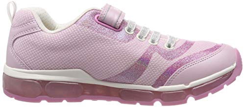 Geox J Android Girl C, Zapatillas Mujer, Rosa (Pink/Dk Pink), 38 EU