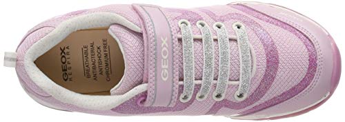 Geox J Android Girl C, Zapatillas Mujer, Rosa (Pink/Dk Pink), 38 EU