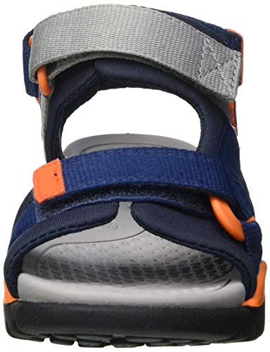 Geox J Borealis Boy A, Sandal Plana, Azul Marino, 29 EU