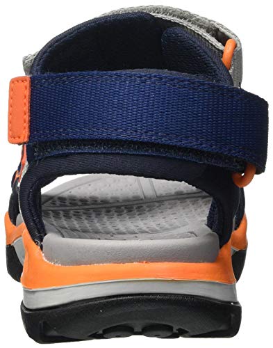 Geox J Borealis Boy A, Sandal Plana, Azul Marino, 29 EU