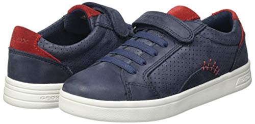 Geox J DJROCK Boy E, Zapatillas, Azul Marino, 37 EU