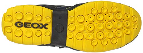 Geox J New Savage Boy A, Zapatillas Niños, Azul (Navy/Yellow C0657), 24 EU