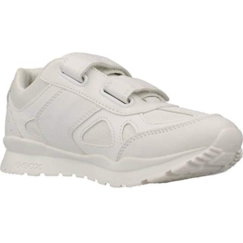 Geox J Pavel C, Zapatillas Niños, Blanco, 36 EU