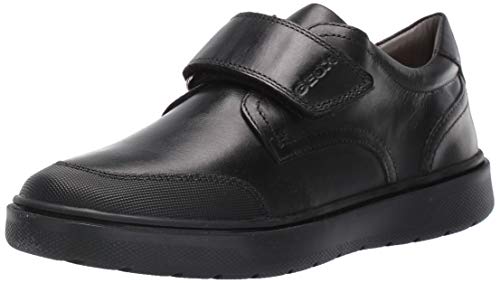 Geox J RIDDOCK Boy I, School Uniform Shoe Hombre, Negro (Black C9999), 40 EU