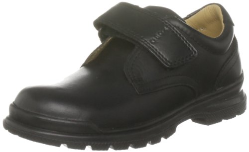 Geox J William Q - Zapatos con Velcro para Niños, color Negro, talla 27 EU (9 UK)