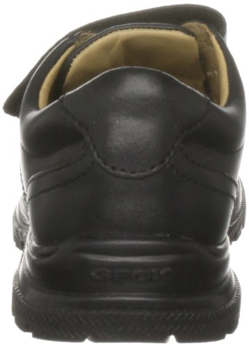 Geox J William Q - Zapatos con Velcro para Niños, color Negro, talla 27 EU (9 UK)