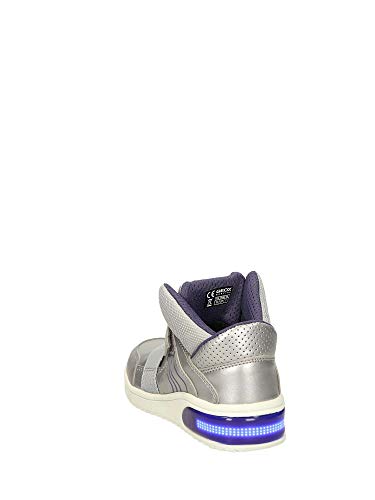 Geox J848DA Zapatillas Altas Chica Gris 34
