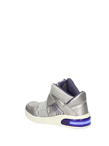 Geox J848DA Zapatillas Altas Chica Gris 34