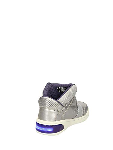 Geox J848DA Zapatillas Altas Chica Gris 34