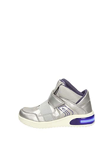 Geox J848DA Zapatillas Altas Chica Gris 34