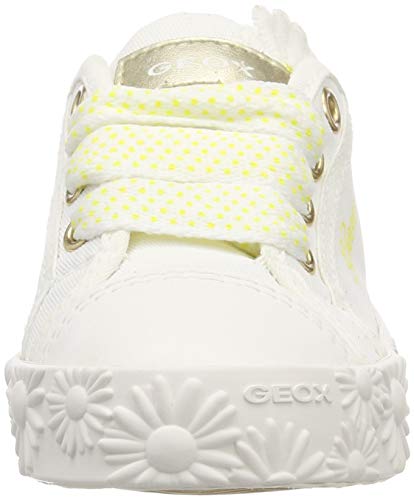 Geox JR CIAK Girl K, Zapatillas Niñas, White C1000, 28 EU