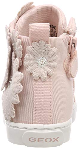 Geox JR CIAK Girl L, Zapatillas Altas Niñas, Rosa (Light Rose), 31