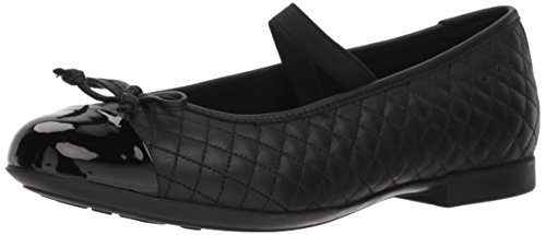 Geox JR Plie' B, Ballet Flat Mujer, Negro (Black C9999), 39 EU