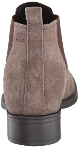 Geox Laceyin 1 Suede Chelsea Botines para mujer, Marrón (Castaño), 36 EU