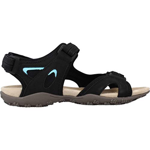 Geox Schuhe D Sand.Strel B Black (D9225B0EK15C9999) 38 Schwarz