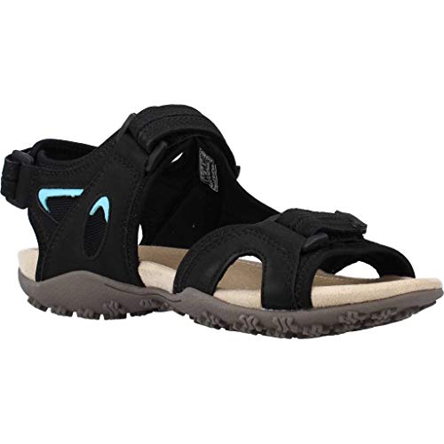 Geox Schuhe D Sand.Strel B Black (D9225B0EK15C9999) 38 Schwarz