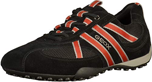 Geox Schuhe U Snake S Black-Orange (U2207SA2214C0038) 42 Schwarz