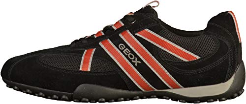 Geox Schuhe U Snake S Black-Orange (U2207SA2214C0038) 42 Schwarz