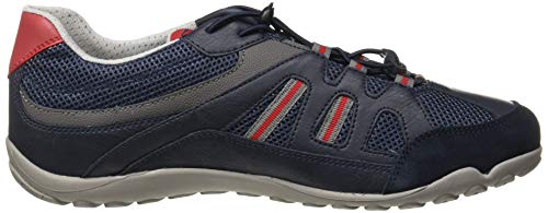 Geox U AKATE A, Zapatillas Hombre, Azul Marino, 42 EU