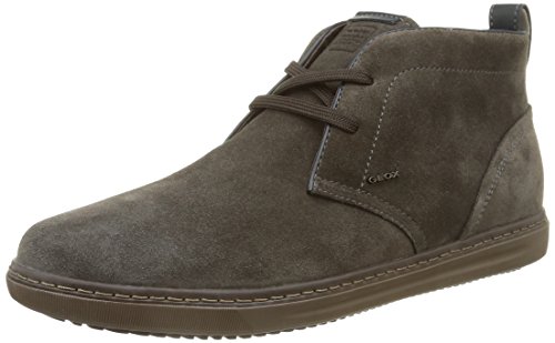 Geox U Austen F, Zapatos de Cordones Derby Hombre, Mud, 42