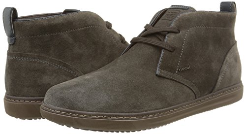 Geox U Austen F, Zapatos de Cordones Derby Hombre, Mud, 42