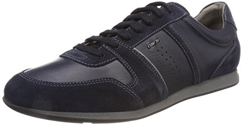 Geox U CLEMET A, Zapatillas Hombre, Azul (Navy), 42 EU